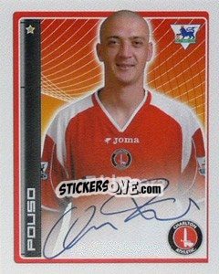 Cromo Pouso - Premier League Inglese 2006-2007 - Merlin