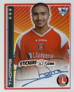 Sticker Thomas - Premier League Inglese 2006-2007 n. 121 - Merlin