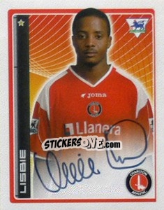 Cromo Lisbie - Premier League Inglese 2006-2007 - Merlin