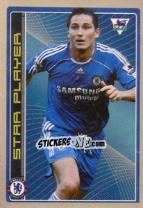 Cromo Frank Lampard (Star Player) - Premier League Inglese 2006-2007 - Merlin