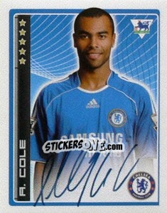 Sticker Ashley Cole - Premier League Inglese 2006-2007 n. 134 - Merlin
