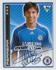 Sticker Paulo Ferreira - Premier League Inglese 2006-2007 n. 138 - Merlin