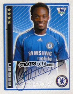 Sticker Michael Essien - Premier League Inglese 2006-2007 n. 141 - Merlin