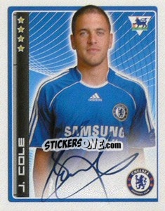 Sticker Joe Cole - Premier League Inglese 2006-2007 n. 143 - Merlin