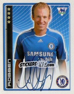 Cromo Arjen Robben - Premier League Inglese 2006-2007 - Merlin