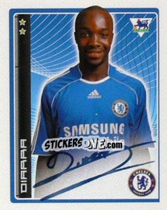 Sticker Lassana Diarra - Premier League Inglese 2006-2007 - Merlin