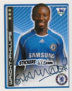 Sticker Shaun Wright-Phillips - Premier League Inglese 2006-2007 - Merlin