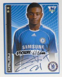Sticker Salomon Kalou - Premier League Inglese 2006-2007 n. 152 - Merlin