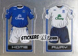 Figurina The Kits (a/b) - Premier League Inglese 2006-2007 - Merlin