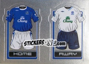 Sticker The Kits (a/b) - Premier League Inglese 2006-2007 n. 155 - Merlin