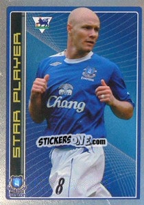 Sticker Andrew Johnson (Star Player) - Premier League Inglese 2006-2007 n. 156 - Merlin