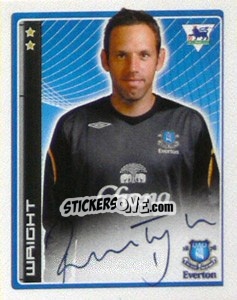 Figurina Richard Wright - Premier League Inglese 2006-2007 - Merlin