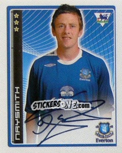 Cromo Gary Naysmith - Premier League Inglese 2006-2007 n. 160 - Merlin