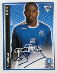 Sticker Joseph Yobo - Premier League Inglese 2006-2007 n. 161 - Merlin