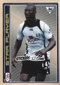Cromo Diop (Star Player) - Premier League Inglese 2006-2007 - Merlin
