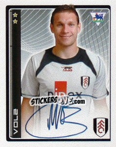 Sticker Volz - Premier League Inglese 2006-2007 - Merlin