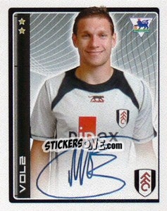 Sticker Volz - Premier League Inglese 2006-2007 n. 184 - Merlin