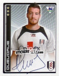 Sticker Queudrue - Premier League Inglese 2006-2007 n. 186 - Merlin
