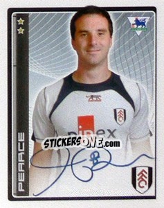 Cromo Pearce - Premier League Inglese 2006-2007 - Merlin