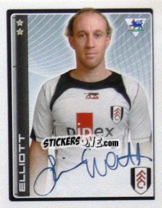 Sticker Elliott - Premier League Inglese 2006-2007 n. 196 - Merlin