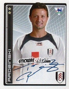 Figurina Radzinski - Premier League Inglese 2006-2007 - Merlin