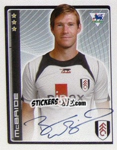 Sticker McBride - Premier League Inglese 2006-2007 - Merlin