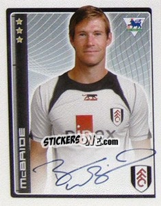 Sticker McBride - Premier League Inglese 2006-2007 n. 202 - Merlin