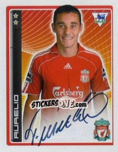 Sticker Fabio Aurelio - Premier League Inglese 2006-2007 - Merlin