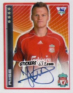 Cromo John Arne Riise - Premier League Inglese 2006-2007 - Merlin