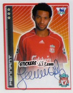 Sticker Jermaine Pennant - Premier League Inglese 2006-2007 n. 220 - Merlin