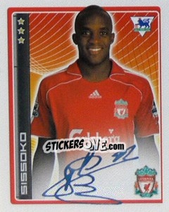 Sticker Mohamed Sissoko - Premier League Inglese 2006-2007 n. 221 - Merlin
