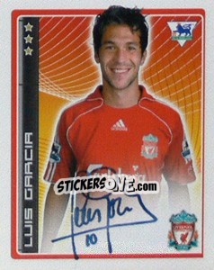 Sticker Luis Garcia - Premier League Inglese 2006-2007 n. 223 - Merlin