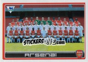 Sticker Team Photo - Premier League Inglese 2006-2007 n. 4 - Merlin