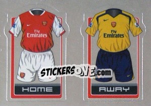 Sticker The Kits (a/b) - Premier League Inglese 2006-2007 - Merlin