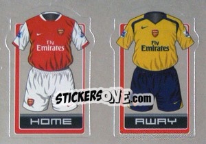 Sticker The Kits (a/b) - Premier League Inglese 2006-2007 n. 5 - Merlin