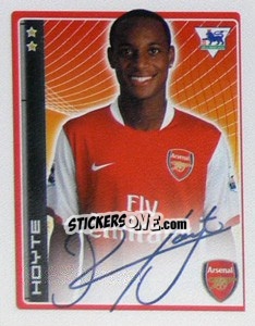 Sticker Justin Hoyte - Premier League Inglese 2006-2007 n. 16 - Merlin