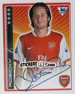 Sticker Tomas Rosicky - Premier League Inglese 2006-2007 n. 18 - Merlin