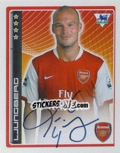 Cromo Fredrik Ljungberg - Premier League Inglese 2006-2007 - Merlin