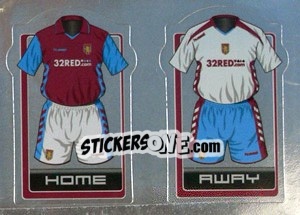 Sticker The Kits (a/b) - Premier League Inglese 2006-2007 n. 30 - Merlin