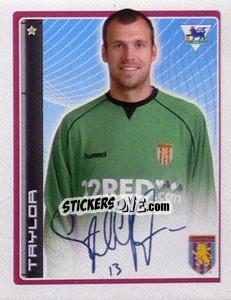 Sticker Stuart Taylor - Premier League Inglese 2006-2007 - Merlin