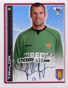 Cromo Stuart Taylor - Premier League Inglese 2006-2007 - Merlin