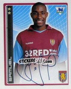 Cromo Jlloyd Samuel - Premier League Inglese 2006-2007 - Merlin