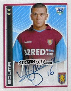 Cromo Wilfred Bouma - Premier League Inglese 2006-2007 - Merlin