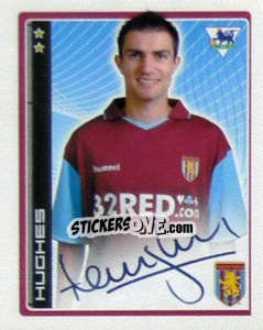 Sticker Aaron Hughes - Premier League Inglese 2006-2007 - Merlin