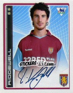 Sticker Liam Ridgewell - Premier League Inglese 2006-2007 n. 40 - Merlin