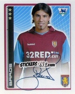 Figurina Milan Baros - Premier League Inglese 2006-2007 - Merlin