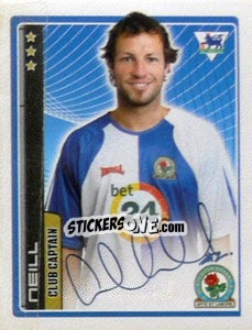 Sticker Lucas Neill (Captain) - Premier League Inglese 2006-2007 - Merlin
