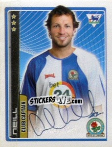 Sticker Lucas Neill (Captain) - Premier League Inglese 2006-2007 n. 61 - Merlin