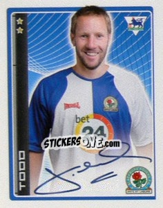 Sticker Andy Todd - Premier League Inglese 2006-2007 - Merlin