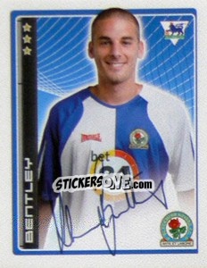 Sticker David Bentley - Premier League Inglese 2006-2007 - Merlin